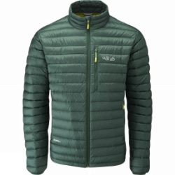 Rab Mens Microlight Jacket Fir/Lime